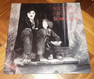 Extremely Rare Michael Jackson Smile Lp Vinyl