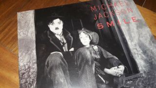 EXTREMELY RARE Michael Jackson Smile LP Vinyl 2