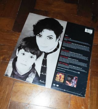 EXTREMELY RARE Michael Jackson Smile LP Vinyl 7