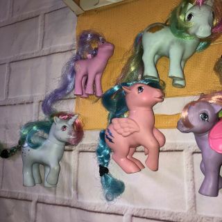 Vintage My Little Pony Carrying Case And Ponies 1983 Onward 4