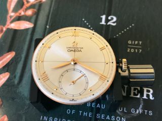 Vintage 1946 Omega Solid 18K Gold 30T2RG Chronometer men ' s watch 2