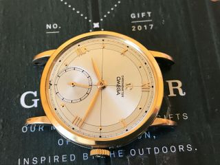 Vintage 1946 Omega Solid 18K Gold 30T2RG Chronometer men ' s watch 3