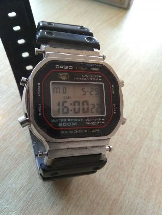 Rare Vintage Casio DW - 5000 Module 240 Watch NOS 1983 First G - Shock Japan B. 8