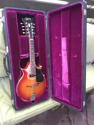 Vintage Gibson A - 5 Two Point Mandolin Jethro Burns Model 1968 Tubby Tone RARE 12