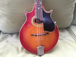 Vintage Gibson A - 5 Two Point Mandolin Jethro Burns Model 1968 Tubby Tone Rare