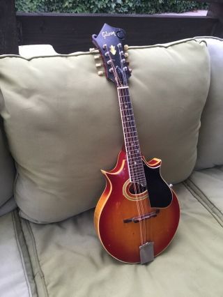 Vintage Gibson A - 5 Two Point Mandolin Jethro Burns Model 1968 Tubby Tone RARE 2