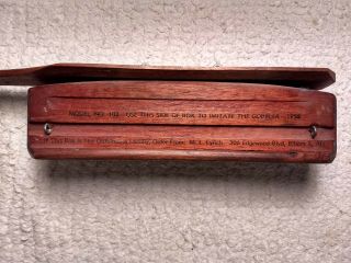 VINTAGE LYNCH 102 SHORT BOX ALABAMA TURKEY CALL 3