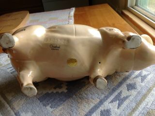 GOEBEL PIG LARGE Butcher 3205728 Vintage Figurine Germany 4
