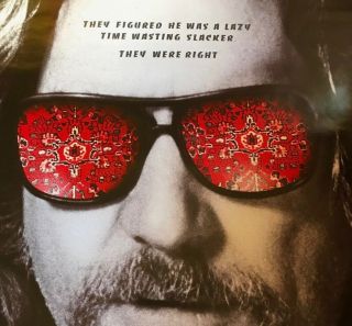 THE BIG LEBOWSKI,  ULTRA RARE ROLLED MASTERPIECE MOVIE POSTER USA 2