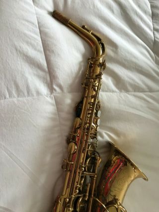 Rare Selmer Mark VI alto saxophone with Low A key 10