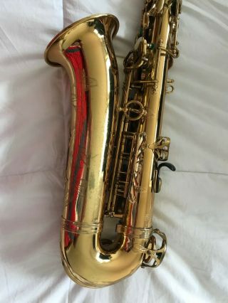 Rare Selmer Mark VI alto saxophone with Low A key 8