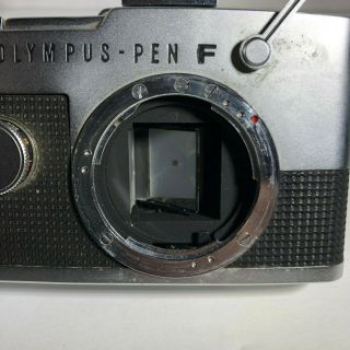 (AS - IS) Vintage OLYMPUS PEN - F Bundle - 3 Zuiko Lens,  Cases & Flash 4