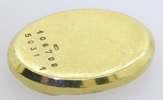 Chopard rare vintage heavy 18K gold.  37CT VS1/F diamond mechanical ladies watch 10