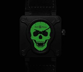 BELL & ROSS BR01 - 92 Skull Airborne 1 Death From Above 2009 LE (500) Rare 12