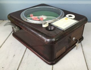 Antique Vintage Bradley Withey Seven Grand Dice Game Machine Trade Stimulator 5