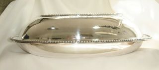 A Fine George III Solid Silver Entree Dish & Cover by James Young 1784 No Handle 5