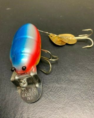 Vintage Creek Chub Beetle Fishing Lure 3