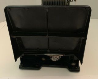 Vintage 1947 Singer Sewing Machine Featherweight 221 - 1 3 - 110 Black w/Case 7