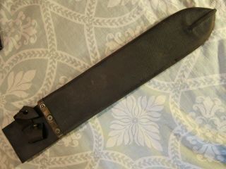 Ww2 Martindale England 1942 Leather Machete Sheath Only P1 42 Arrow 33