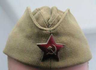 WW2 Russian Soviet RKKA soldier field cap 2