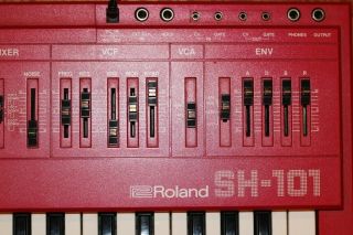 Roland SH - 101 Monophonic Synthesizer Keyboard Keytar Vintage 10