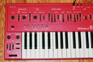 Roland SH - 101 Monophonic Synthesizer Keyboard Keytar Vintage 8