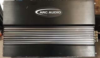 Old School Arc Audio Arc4050 Xxk 4 Channel Amplifier,  Rare,  Usa,  Sq,  Vintage