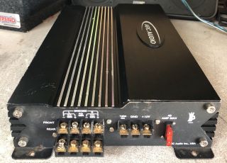 Old School Arc Audio ARC4050 XXK 4 channel Amplifier,  RARE,  USA,  SQ,  vintage 2