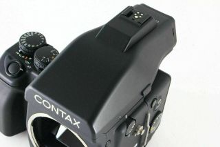 [Rare Mint] CONTAX 645 Medium Format Film Camera Body w/MF - 1,  MFB - 1A JAPAN 5601 12