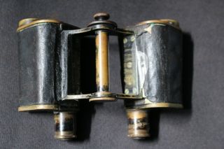 Rare Antique 19th Century Carl Zeiss Binoculars,  c1895,  Signed in Script 5