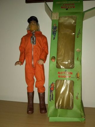 Gi Joe Vintage Clone " Action Buddy " Made In Hong Kong Mt/007 One Of A Kind Nos