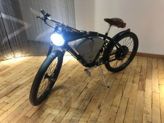 Vintage Electric Cafe Electric Bicycle - 39 Mph Less Than 500 Miles