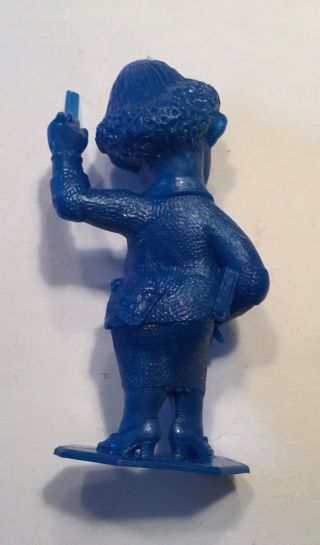 Marx Nutty Mads Mad Weird Ohs Oh Figure Uglies Toy Old Teacher Vintage Blue 2