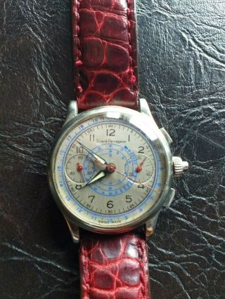 Vintage Watch Girard Perregaux Chronographe 34 Mm