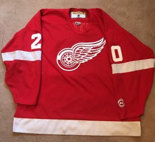 Vintage Nhl Koho Authentic Luc Robitaille Detroit Red Wings Jersey Xxl Rare Home
