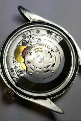 Vintage 16263 Rolex Datejust 18k Gold SS Mens Quickset Roman Gray Dial Watch 3
