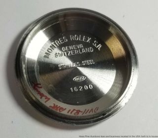 Vintage 16263 Rolex Datejust 18k Gold SS Mens Quickset Roman Gray Dial Watch 6