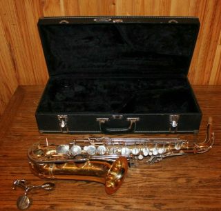 Vintage Vito Alto Sax Saxophone Made In Japan Serial 047831