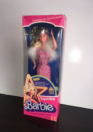 1976 Promotional Superstar Barbie Doll Nrfb