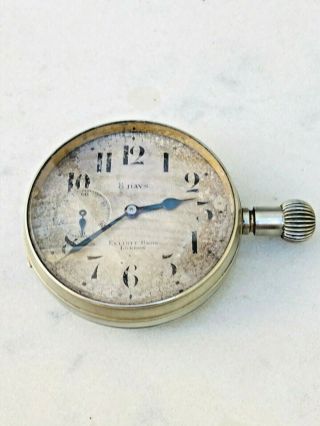 Vintage Octava Watch Co U.  S.  A.  P 8163212adj 15j Mv 8 Days Dashboard Clock