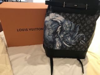 Louis Vuitton Steamer Savanna Chapman Brothers Backpack Elephant Unisex Rare F/s