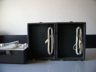 Vintage Braun PCV4 portable turntable 1961 Dieter Rams Modernist 12