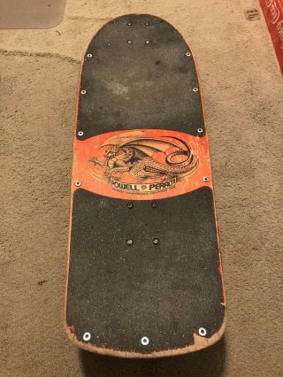 Vintage Powell Perata Steve Caballero Skateboard Bones. 2