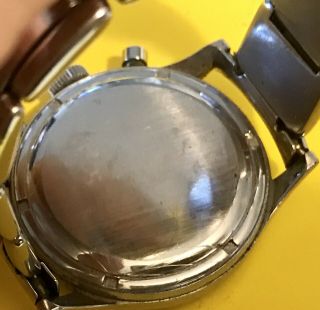 Extremely Rare Stainless Steel Gallet MultiChron Yachting Wrist Watch c.  1954 10