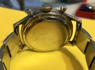 Extremely Rare Stainless Steel Gallet MultiChron Yachting Wrist Watch c.  1954 8