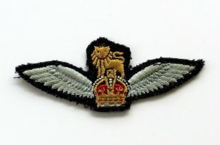 Ww2 Era King’s Crown Army Pilot Wings British