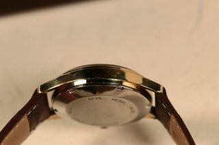 Vintage mens wittnauer automatic l636.  2 swiss wrist wach box 6