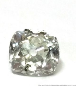 Rare GIA Natural Yellow Green 1.  02ct Loose Old Mine Cut Diamond Gemstone 6