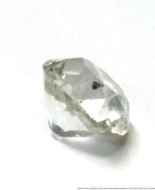 Rare GIA Natural Yellow Green 1.  02ct Loose Old Mine Cut Diamond Gemstone 8
