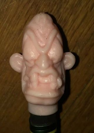 Vintage Monster Weird Ohs Nutty Mad Pencil Topper Pink Head Unusual Scary Horror 2